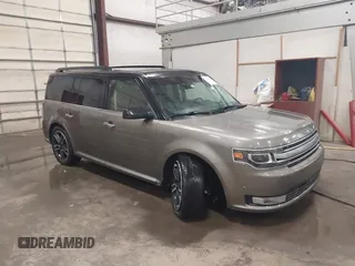 2013 Ford Flex Limited w/EcoBoost with VIN 2FMHK6DT6DBD19049, listed as a IAAI auction lot 41795694 with 178,392 mi miles. Bid and sale history available at carsss.com. Image 1.