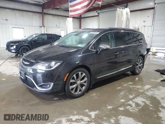2017 Chrysler Pacifica Limited with VIN 2C4RC1GG8HR644659, listed as a Copart auction lot 60239555 with 94,311 mi miles and Salvage title. Bid and sale history available at DreamBid. Image 1.