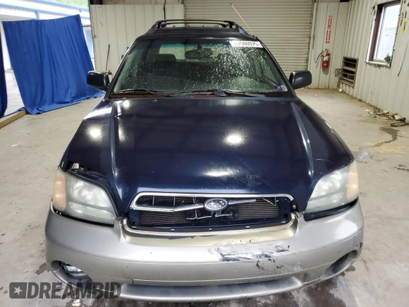 2001 Subaru Legacy Outback with VIN 4S3BH675617678847, listed as a Copart auction lot 57560975 with 170,686 mi miles and Salvage title. Bid and sale history available at DreamBid. Image 5.