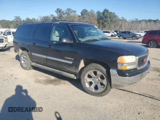 2002 GMC Yukon XL SLT with VIN 3GKFK16Z52G291565, listed as a Copart auction lot 89368425 with 0 mi miles and Salvage Title. Bid and sale history available at carsss.com. Image 4.