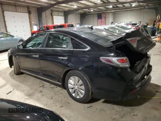 2016 Hyundai Sonata Hybrid SE with VIN KMHE24L11GA036923, listed as a Copart auction lot 40149594 with 125,144 mi miles. Bid and sale history available at carsss.com. Image 2.