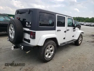 2013 Jeep Wrangler Unlimited Sahara with VIN 1C4HJWEG9DL628684, listed as a Copart auction lot 57672175 with 69,010 mi miles and Salvage title. Bid and sale history available at DreamBid. Image 3.