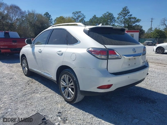 2013 Lexus RX 350 with VIN 2T2ZK1BA6DC105758, listed as a IAAI auction lot 41787251 with 161,691 mi miles. Bid and sale history available at carsss.com. Image 3.