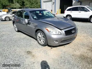 2011 Infiniti M37 with VIN JN1BY1APXBM325191, listed as a Copart auction lot 74209614 with 136,662 mi miles and Salvage Title. Bid and sale history available at carsss.com. Image 11.