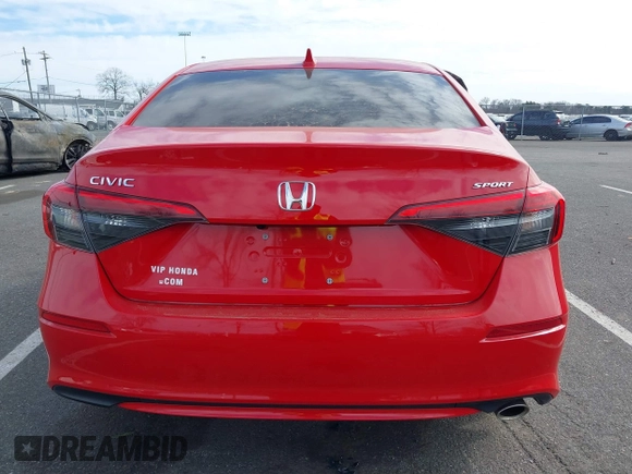 2024 Honda Civic Sport z VIN 2HGFE2F58RH528888, wystawiony jako IAAI lot #41650644 z przebiegiem 4 459 mil mil oraz . Historia ofert i sprzedaży dostępna na DreamBid. Obrazek 16.