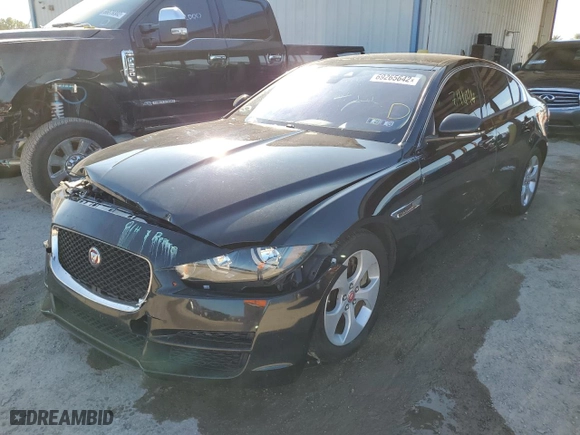 2018 Jaguar XE 25t with VIN SAJAS4FXXJCP34687, listed as a Copart auction lot 69265642 with 74,646 mi miles. Bid and sale history available at carsss.com. Image 1.