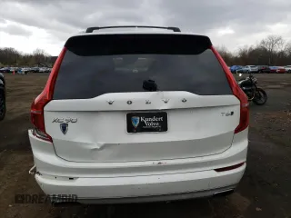 2021 Volvo XC90 Momentum with VIN YV4A22PKXM1730495, listed as a Copart auction lot 53193545 with 54,856 mi miles and Salvage Title. Bid and sale history available at carsss.com. Image 6.