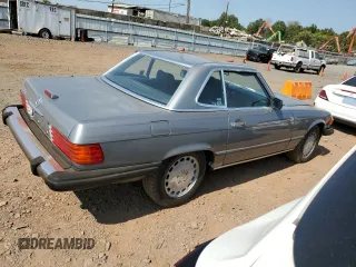 1989 Mercedes-Benz 560 560SL with VIN WDBBA48D1KA096480, listed as a Copart auction lot 71076444 with 208,407 mi miles and Clean Title. Bid and sale history available at carsss.com. Image 3.