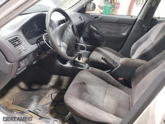 1996 Honda Civic LX "O" w/Air with VIN 1HGEJ6673TL025943, listed as a Copart auction lot 77233434 with 260,605 mi miles and Clean Title. Bid and sale history available at carsss.com. Image 7.