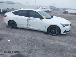 2024 Acura Integra w/A-Spec Package with VIN 19UDE4H38RA003889, listed as a IAAI auction lot 41498642 with 28,042 mi miles and . Bid and sale history available at DreamBid. Image 6.