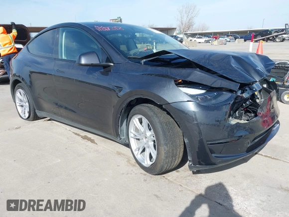 2024 Tesla Model Y with VIN 7SAYGDED9RF044789, listed as a IAAI auction lot 41817318 with Not Provided miles and . Bid and sale history available at DreamBid. Image 1.