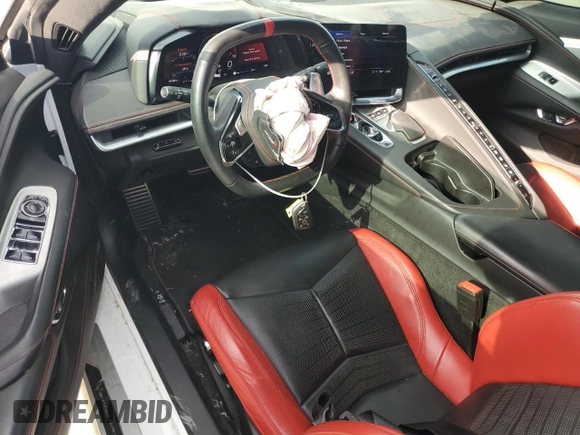 2022 Chevrolet Corvette 3LT with VIN 1G1YC3D46N5111499, listed as a Copart auction lot 77800734 with 16,188 mi miles and Salvage Title. Bid and sale history available at carsss.com. Image 8.
