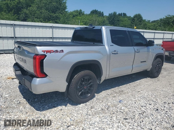 2024 Toyota Tundra Limited with VIN 5TFWA5DBXRX213770, listed as a Copart auction lot 60361365 with 6,902 mi miles and Salvage title. Bid and sale history available at DreamBid. Image 3.