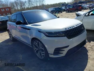 2018 Land Rover Range Rover Velar R-Dynamic SE with VIN SALYL2RVXJA741474, listed as a IAAI auction lot 41822790 with 69,484 mi miles. Bid and sale history available at carsss.com. Image 1.