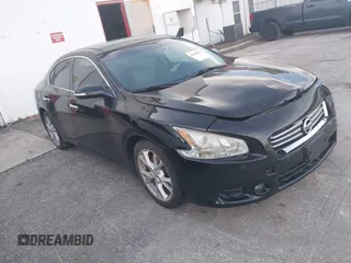 2014 Nissan Maxima SV with VIN 1N4AA5AP6EC483001, listed as a IAAI auction lot 42648393 with 69,592 mi miles and . Bid and sale history available at DreamBid. Image 1.