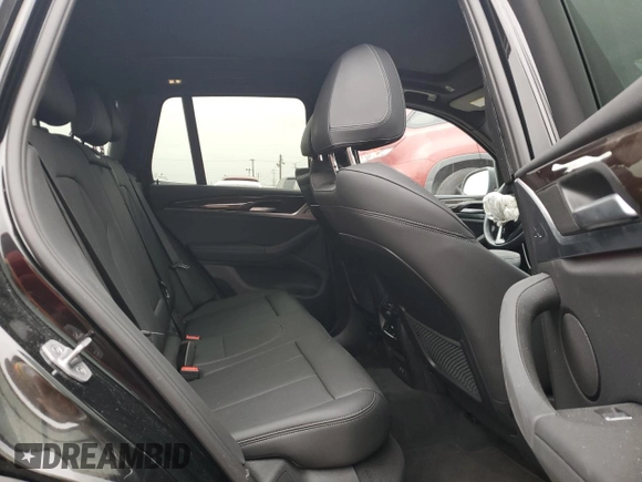 2024 BMW X3 sDrive30i with VIN WBX47DP01RN277348, listed as a Copart auction lot 55596065 with 8,151 mi miles and Salvage Title. Bid and sale history available at DreamBid. Image 11.