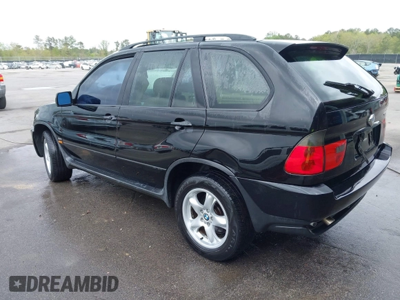 2003 BMW X5 3.0i with VIN 5UXFA53563LW26813, listed as a IAAI auction lot 41873041 with 188,523 mi miles. Bid and sale history available at carsss.com. Image 3.