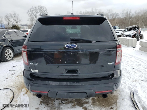 2015 Ford Explorer Sport with VIN 1FM5K8GT4FGA11772, listed as a Copart auction lot 45903445 with 0 mi miles and Non Repairable. Bid and sale history available at carsss.com. Image 6.