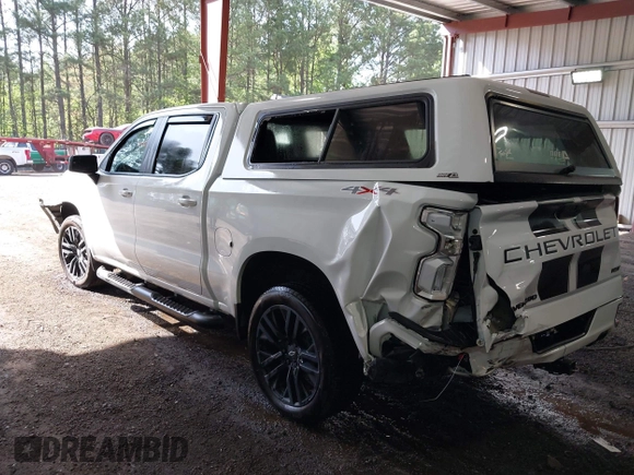 2021 Chevrolet Silverado 1500 RST with VIN 1GCUYEED7MZ367000, listed as a IAAI auction lot 42049697 with 44,422 mi miles and . Bid and sale history available at DreamBid. Image 3.