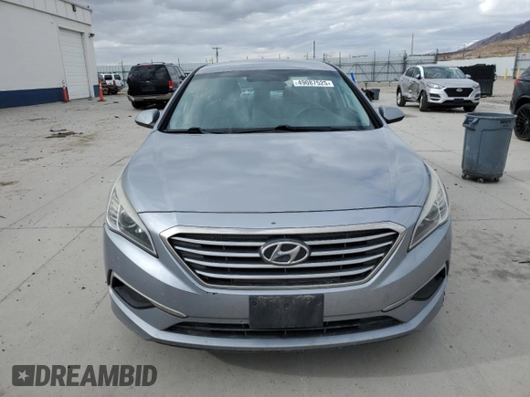 2017 Hyundai Sonata SE with VIN 5NPE24AF0HH514214, listed as a Copart auction lot 49087525 with 208,175 mi miles and Salvage Title. Bid and sale history available at carsss.com. Image 5.