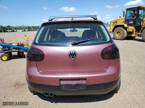 2008 Volkswagen Rabbit S with VIN WVWDA71K08W264738, listed as a Copart auction lot 68353304 with 301,739 mi miles and Non Repairable. Bid and sale history available at carsss.com. Image 6.