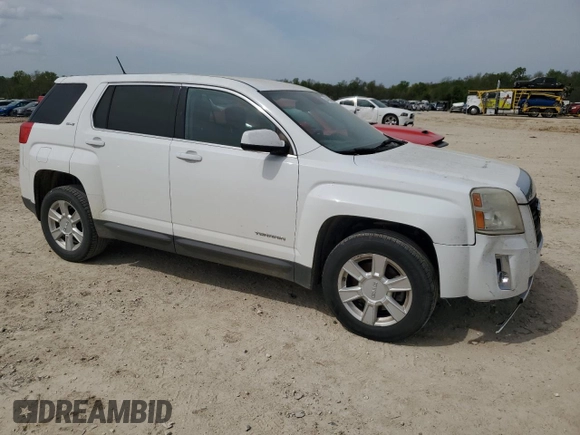 2013 GMC Terrain SLE with VIN 2GKALMEK9D6342528, listed as a Copart auction lot 54426805 with 235,843 mi miles and Clean Title. Bid and sale history available at carsss.com. Image 4.