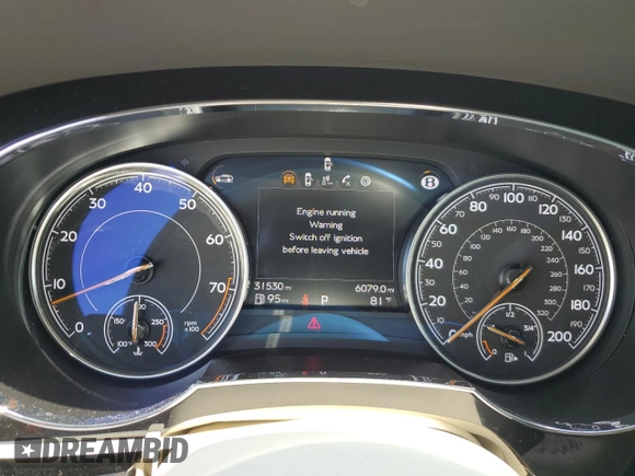 2019 Bentley Bentayga V8 z VIN SJAAM2ZV0KC026362, wystawiony jako Copart lot #54059393 z przebiegiem 31 530 mil mil oraz . Historia ofert i sprzedaży dostępna na DreamBid. Obrazek 9.
