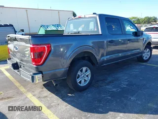 2023 Ford F-150 XL with VIN 1FTEW1C55PKD33889, listed as a IAAI auction lot 41345457 with 40,996 mi miles and . Bid and sale history available at DreamBid. Image 4.