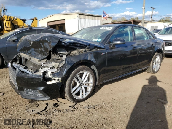2017 Audi A4 Season of Audi Premium with VIN WAUDNAF46HN045331, listed as a Copart auction lot 75210114 with 101,014 mi miles and Salvage Title. Bid and sale history available at carsss.com. Image 1.