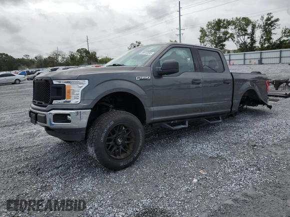 2020 Ford F-150 XL with VIN 1FTEW1E4XLFB96892, listed as a Copart auction lot 59412395 with 47,473 mi miles and Salvage title. Bid and sale history available at DreamBid. Image 1.