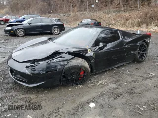 2012 Ferrari 458 Italia z VIN ZFF68NHA1C0189096, wystawiony jako Copart lot #85105234 z przebiegiem 13 473 mil mil oraz Szkody całkowita. Historia ofert i sprzedaży dostępna na DreamBid. Obrazek 1.