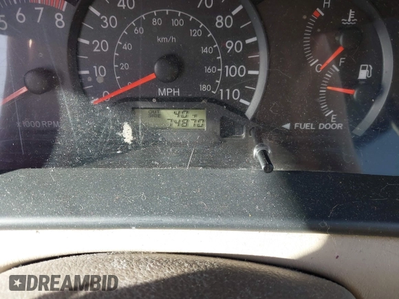 2007 Toyota Corolla CE with VIN JTDBR32E870106392, listed as a IAAI auction lot 41562881 with 74,870 mi miles and . Bid and sale history available at DreamBid. Image 7.