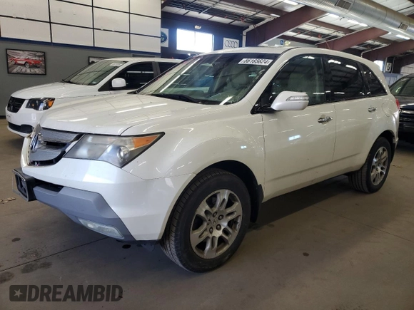 2009 Acura MDX Technology with VIN 2HNYD28479H511038, listed as a Copart auction lot 86165624 with 291,836 mi miles and Salvage Title. Bid and sale history available at DreamBid. Image 1.