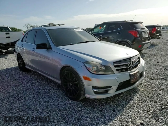 2014 Mercedes-Benz C 250 Sport with VIN WDDGF4HB8EA955064, listed as a Copart auction lot 63184135 with 104,735 mi miles and Salvage title. Bid and sale history available at DreamBid. Image 13.