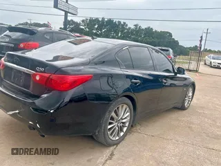 2018 Infiniti Q50 Luxe z VIN JN1EV7AP2JM357804, wystawiony jako Copart lot #63931465 z przebiegiem 170 382 mil mil oraz Czysty tytuł • Clean title. Historia ofert i sprzedaży dostępna na DreamBid. Obrazek 4.