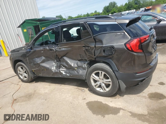 2019 GMC Terrain SLE with VIN 3GKALTEV0KL151061, listed as a Copart auction lot 59657955 with 70,786 mi miles and Salvage title. Bid and sale history available at DreamBid. Image 2.