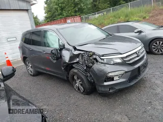2016 Honda Pilot EX-L z VIN 5FNYF6H50GB105282, wystawiony jako IAAI lot #42238089 z przebiegiem 142 110 mil mil oraz . Historia ofert i sprzedaży dostępna na DreamBid. Obrazek 1.