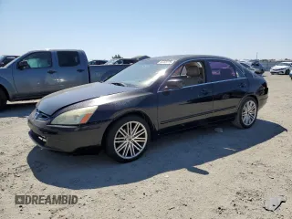 2003 Honda Accord EX with VIN 1HGCM66573A057433, listed as a Copart auction lot 60263775 with 307,215 mi miles and Salvage title. Bid and sale history available at DreamBid. Image 1.