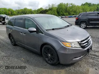2016 Honda Odyssey EX-L with VIN 5FNRL5H67GB010699, listed as a Copart auction lot 56527245 with 69,235 mi miles and Clean Title. Bid and sale history available at DreamBid. Image 4.