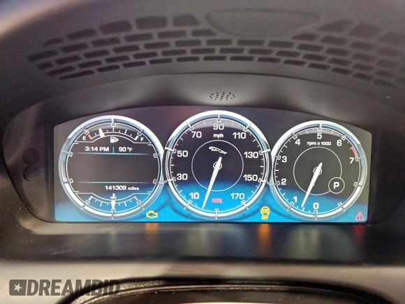 2013 Jaguar XJ Portfolio with VIN SAJWA2GB4DLV51516, listed as a Copart auction lot 60646925 with 141,309 mi miles and Clean title. Bid and sale history available at DreamBid. Image 9.