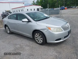 2010 Buick LaCrosse CX with VIN 1G4GB5EG5AF318928, listed as a IAAI auction lot 42127432 with Not Provided miles and . Bid and sale history available at DreamBid. Image 1.