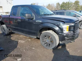 2020 Ford F-150 XL with VIN 1FTEX1EPXLFB60174, listed as a IAAI auction lot 41785994 with 59,496 mi miles. Bid and sale history available at carsss.com. Image 1.