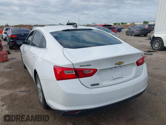 2016 Chevrolet Malibu LS z VIN 1G1ZB5ST6GF303726, wystawiony jako IAAI lot #41914748 z przebiegiem 159 416 mil mil oraz . Historia ofert i sprzedaży dostępna na DreamBid. Obrazek 3.