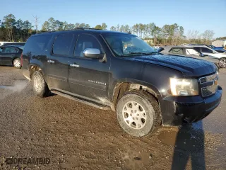 2007 Chevrolet Suburban LT with VIN 3GNFC16097G241714, listed as a Copart auction lot 42155195 with 307,414 mi miles and Salvage Title. Bid and sale history available at carsss.com. Image 4.