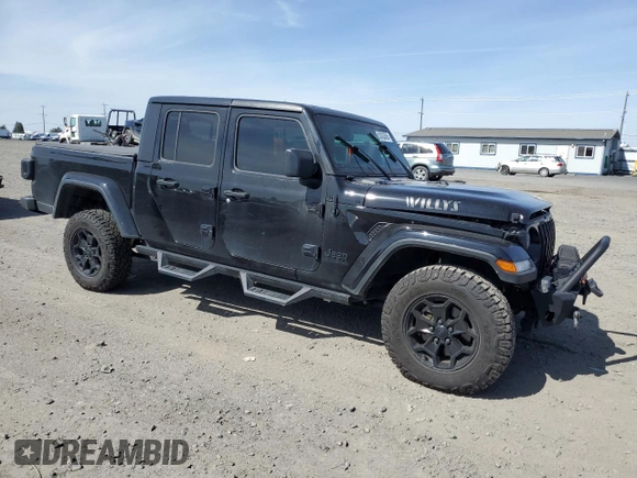 2021 Jeep Gladiator Freedom с VIN 1C6HJTAG5ML575719, выставлен на аукционе Copart как лот 53033665 с пробегом 34 320 миль миль и Списание • Salvage title. История ставок и продаж доступна на DreamBid. Изображение 4.