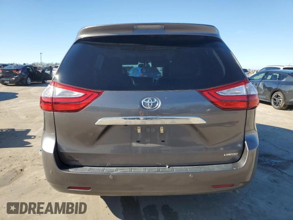 2017 Toyota Sienna XLE Auto Access Seat with VIN 5TDYZ3DC9HS844657, listed as a Copart auction lot 44708225 with 65,742 mi miles and Salvage Title. Bid and sale history available at carsss.com. Image 6.