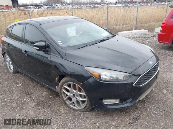 2015 Ford Focus SE with VIN 1FADP3K24FL302773, listed as a IAAI auction lot 41967128 with 202,193 mi miles. Bid and sale history available at carsss.com. Image 1.