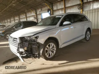 2019 Audi Q7 Premium with VIN WA1AAAF72KD003418, listed as a Copart auction lot 87104674 with 70,863 mi miles and Salvage title. Bid and sale history available at DreamBid. Image 1.