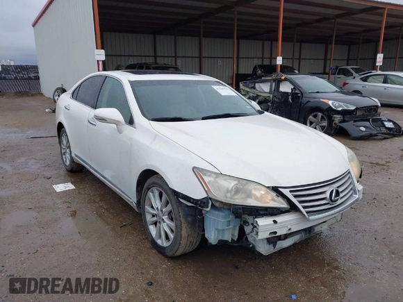 2011 Lexus ES with VIN JTHBK1EGXB2423446, listed as a IAAI auction lot 41549545 with 198,846 mi miles. Bid and sale history available at carsss.com. Image 1.