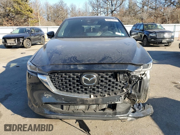 2023 Mazda CX-5 Signature with VIN JM3KFBXYXP0130139, listed as a Copart auction lot 88321445 with 22,911 mi miles and Salvage Title. Bid and sale history available at carsss.com. Image 5.